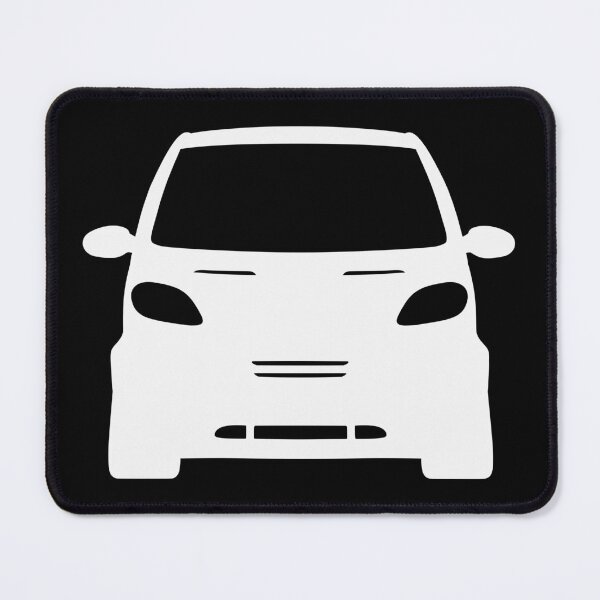Item preview, Smart ForTwowhite silhouette art designed and sold by EdimDesign.