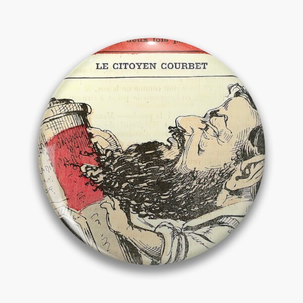 Item preview, gustave courbet artwork, gustave courbet self portrait, gustave courbet paintings designed and sold by marti-oryo.