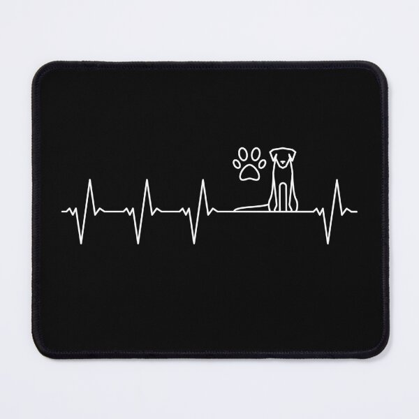 Item preview, Dog Heartbeat Pulse Line ECG outline design for Dogs Dad designed and sold by venomousvector.