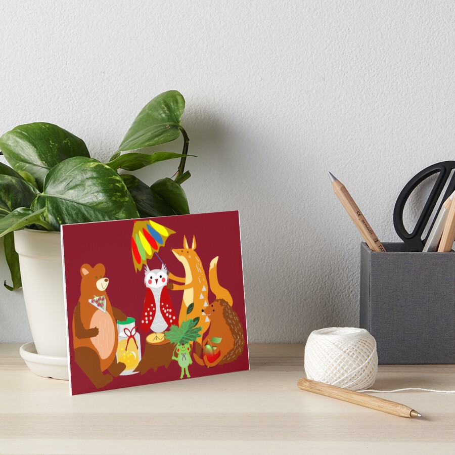 Item preview, Art Board Print designed and sold by MirucaDesign.