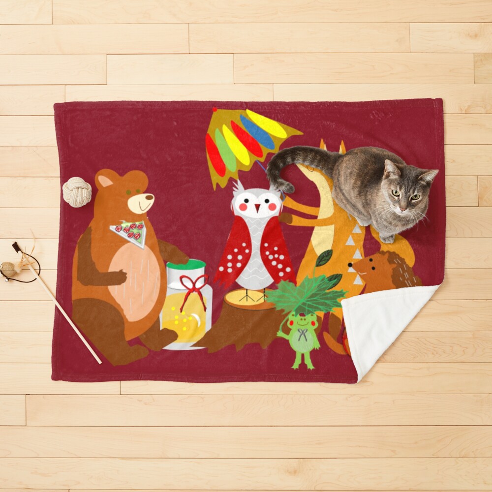 Item preview, Pet Blanket designed and sold by MirucaDesign.