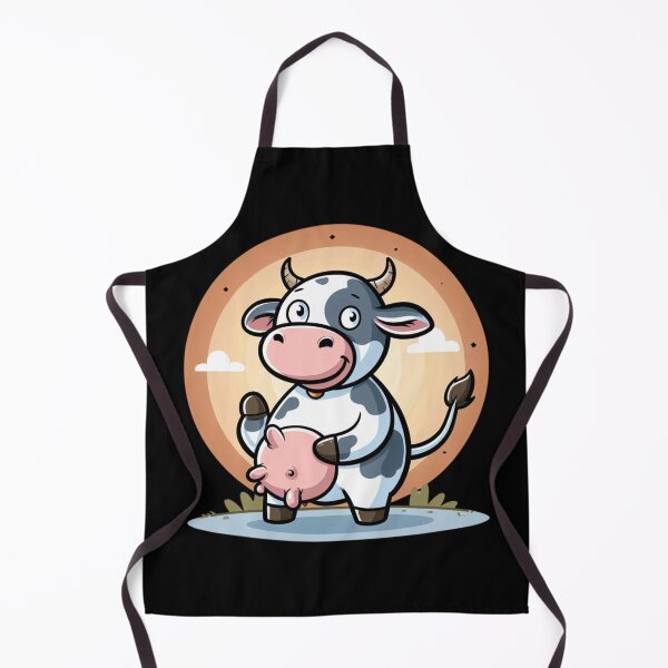 Item preview, Smiling Cartoon Cow designed and sold by Azrora.
