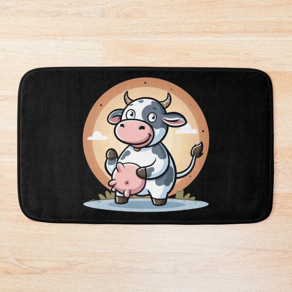 Item preview, Smiling Cartoon Cow designed and sold by Azrora.