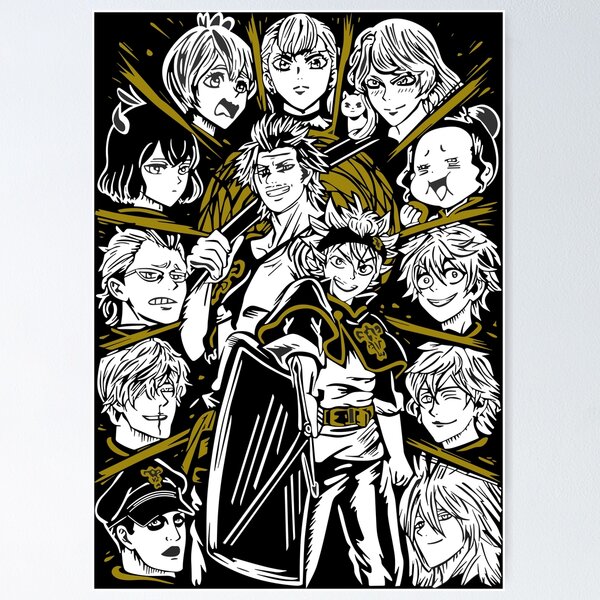 Black Clover Poster for Sale by yuniscap