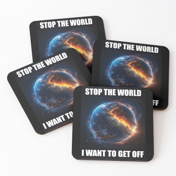 Item preview, Stop The World designed and sold by Random Designs.