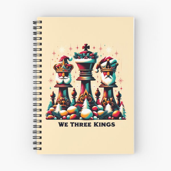 Item preview, Nosotros Tres Reyes - Regalo de Navidad de Ajedrez designed and sold by GambitChess.