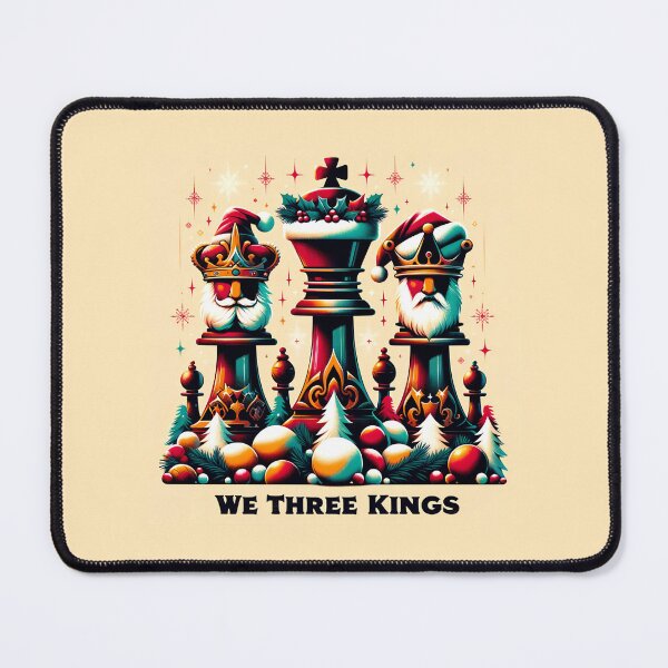 Item preview, We Three Kings - Chess Christmas Gift designed and sold by GambitChess.