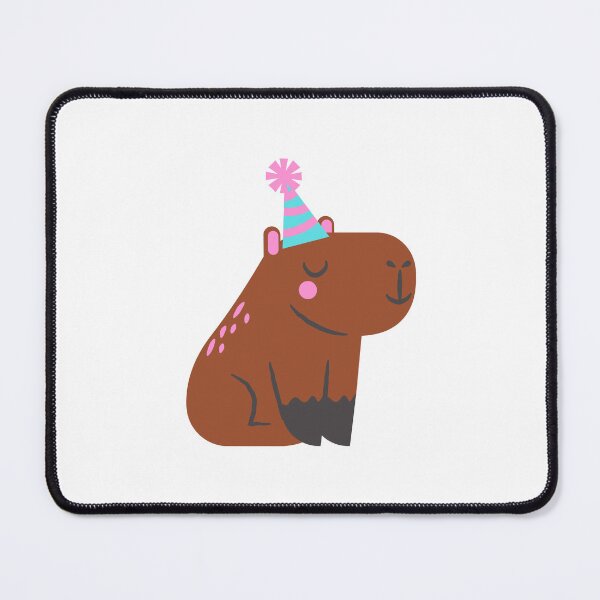 Item preview, Capy Birthday! Cute Capybara Nature Fan Love Pun designed and sold by ridnaledesigner.