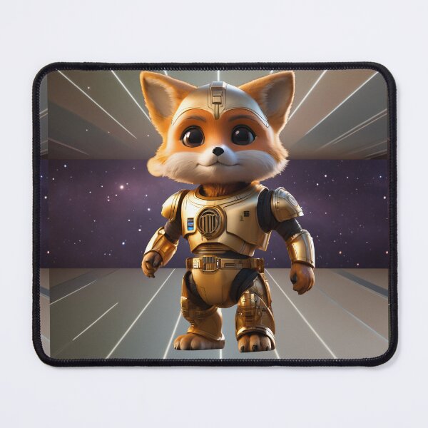 Item preview, Fox  Robot in Galaxy  designed and sold by BotunPeony.