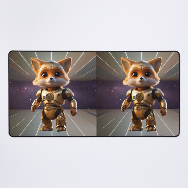 Item preview, Fox  Robot in Galaxy  designed and sold by BotunPeony.