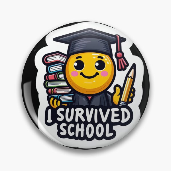 Item preview, I survived school designed and sold by Abstractionaly.