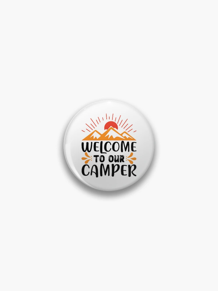 Thumbnail 1 of 3, Pin, Camping designed and sold by ROKANDESIGNART.