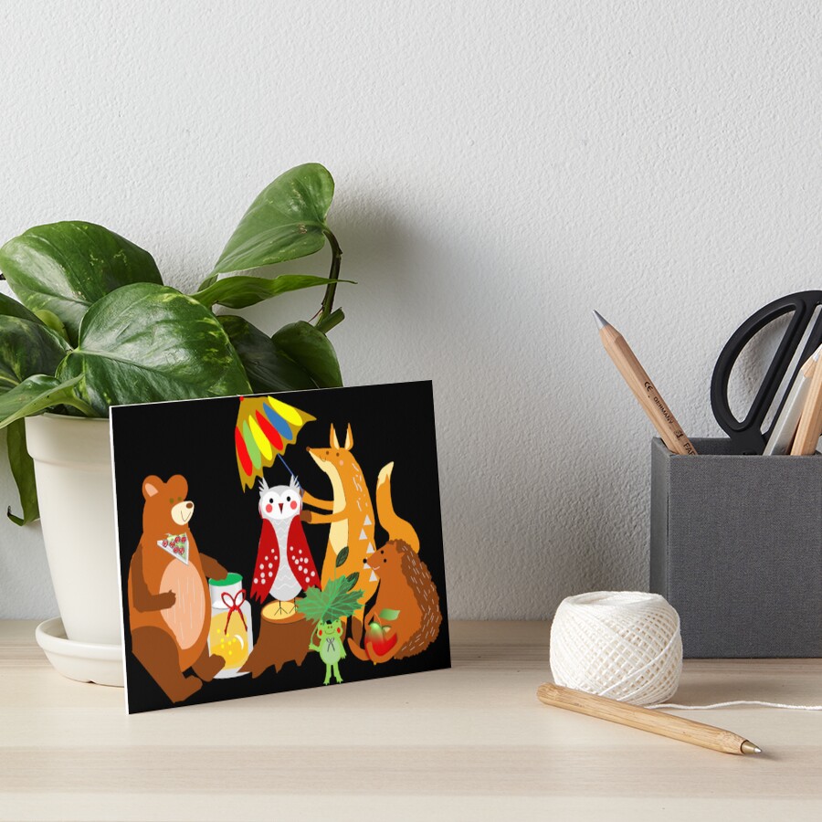 Item preview, Art Board Print designed and sold by MirucaDesign.