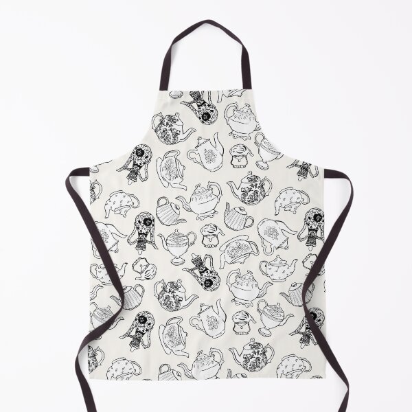 Item preview, Totally Teapots Illustrated Pattern designed and sold by Catie Waterworth.