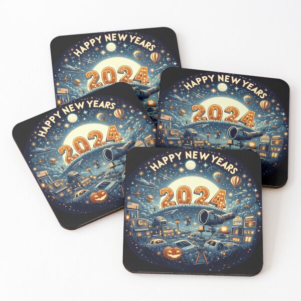Item preview, Happy New Year 2024! designed and sold by Azrora.