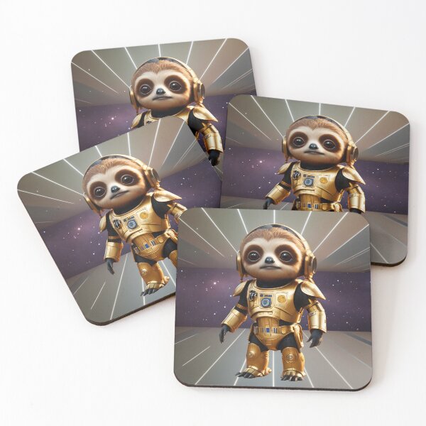 Item preview, Sloth Robot in Galaxy  designed and sold by BotunPeony.