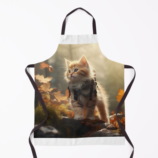 Item preview, Feline Adventures in Autumn's Foggy Forest designed and sold by Shirtastically.
