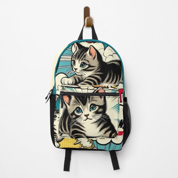 Item preview, Super Kittens Print - Chic Chat Créations Ref.078 designed and sold by ChicChat.