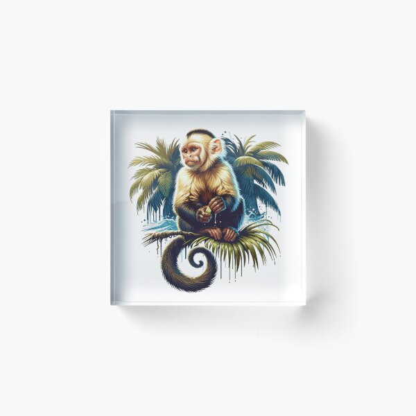 Item preview, capuchin monkey designed and sold by Animalia-.