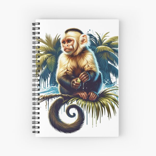 Item preview, capuchin monkey designed and sold by Animalia-.