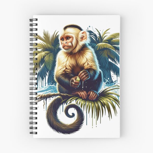 Item preview, capuchin monkey designed and sold by Animalia-.