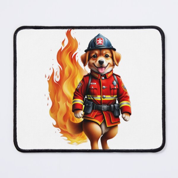 Item preview, Firefighter dog designed and sold by Toms Tee.