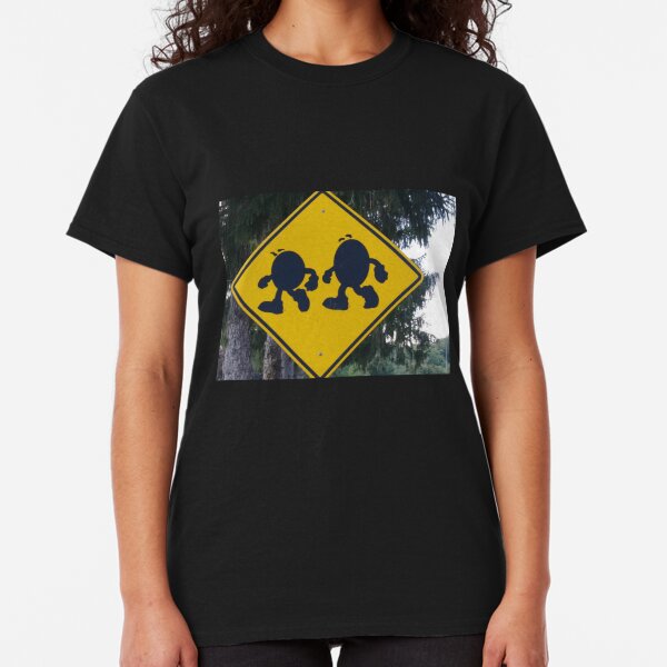 Beware - M&Ms crossing..... Classic T-Shirt