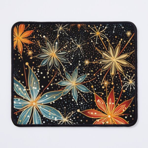 Item preview, Pattern filled with intricate sparkling snowflake designed and sold by Susu789.
