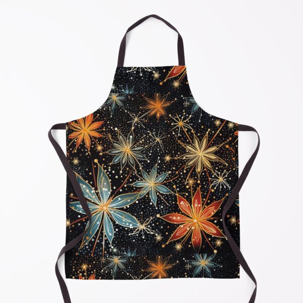 Item preview, Pattern filled with intricate sparkling snowflake designed and sold by Susu789.