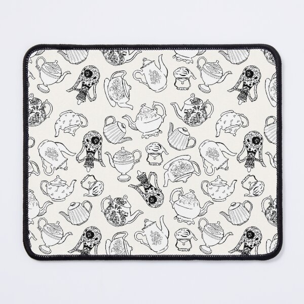 Item preview, Totally Teapots Illustrated Pattern designed and sold by Catie Waterworth.