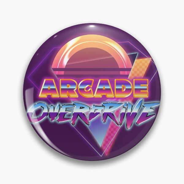 Item preview, Arcade Overdrive (synthwave) designed and sold by thibaultlh.