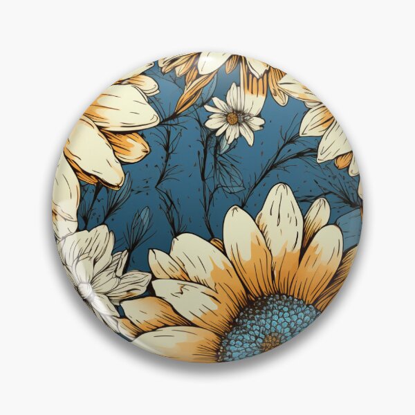 Item preview, Stylised Daisies designed and sold by LastMinuteNeeds.