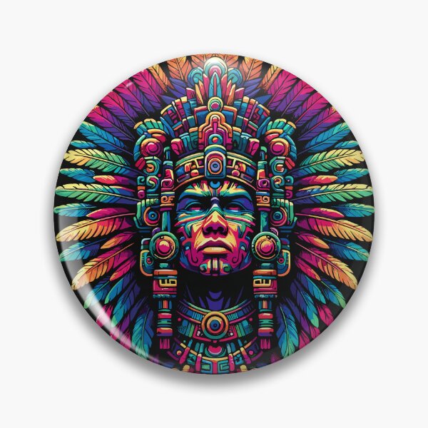 Item preview, Aztec Shaman designed and sold by SerhiiArt.