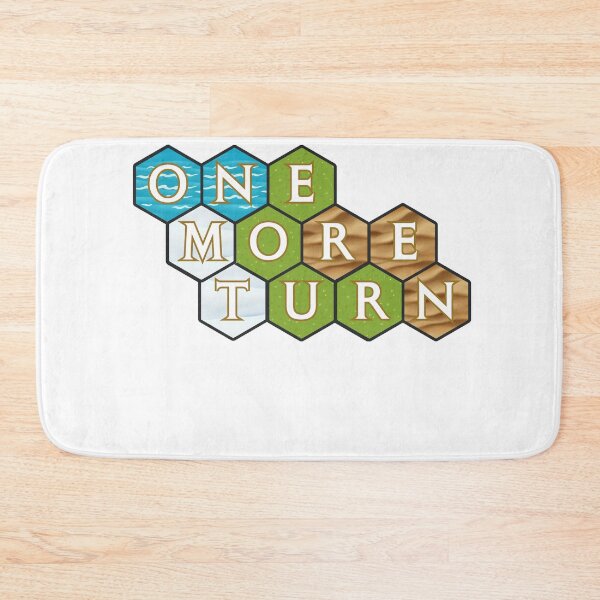 Item preview, Just One More Turn - Civilization Strategy Game Design - Civ 5 Civ 6 PC Gaming Video Game designed and sold by raretshirtsuk.