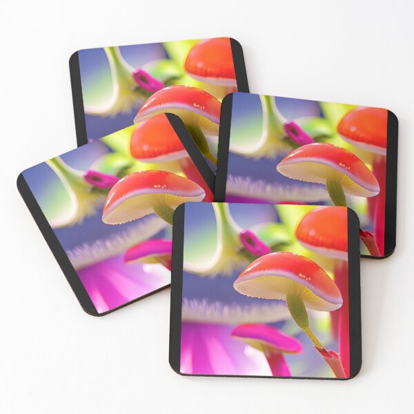 Item preview, Colorful Fungi designed and sold by ArtByFrancis.
