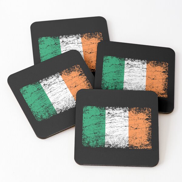 Item preview, Ireland flag used look designed and sold by GeogDesigns.