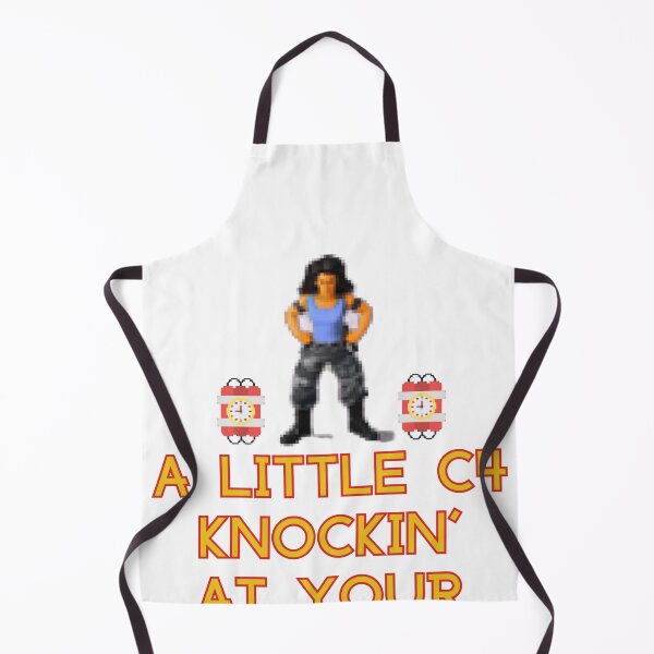 Item preview, A Little C4 Knocking At Your Door - Command & Conquer Red Alert Tanya - RTS Strategy Game Design - Westwood 90s Retro PC Gaming Gamer designed and sold by raretshirtsuk.