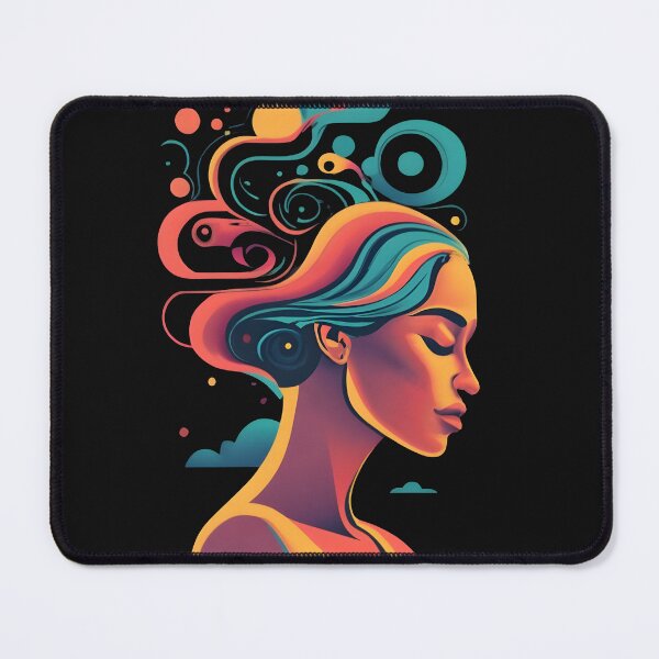 Item preview, Woman's Silhouette - in sunset tones designed and sold by RebeccaRe.