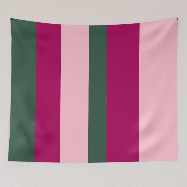 Item preview, Pink and Green Stripes designed and sold by OneThreeSix.