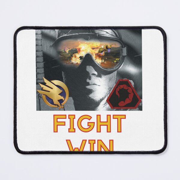 Item preview, Fight, Win, Prevail! - Command & Conquer RTS Strategy Game Design - Westwood Red Alert 90s Retro PC Gaming Gamer designed and sold by raretshirtsuk.