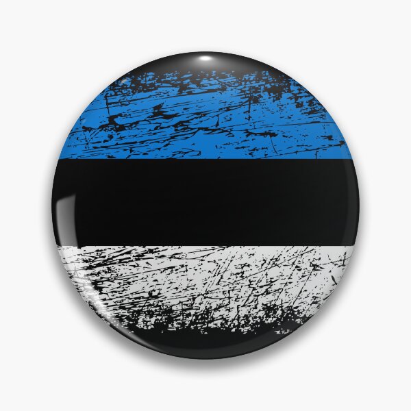Item preview, Aspecto usado de la bandera de Estonia designed and sold by GeogDesigns.