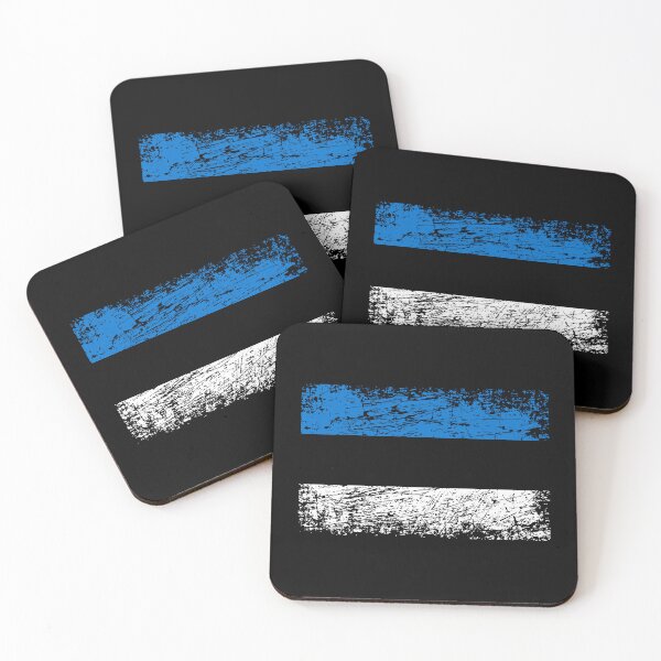 Item preview, Estonia flag used look designed and sold by GeogDesigns.