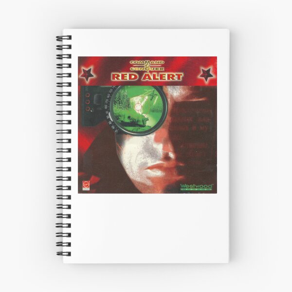 Item preview, C&C Red Alert 1 Box Cover Art - Command & Conquer RTS Strategy Game Design - Westwood Red Alert 90s Retro PC Gaming Gamer designed and sold by raretshirtsuk.