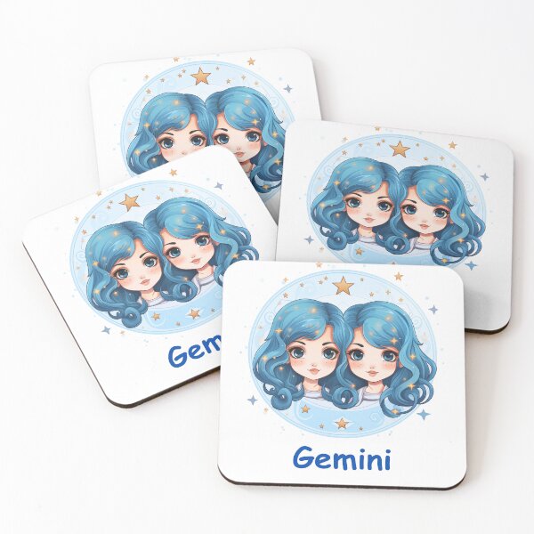 Item preview, Cute Zodiac sign Gemini designed and sold by OKOartspace.