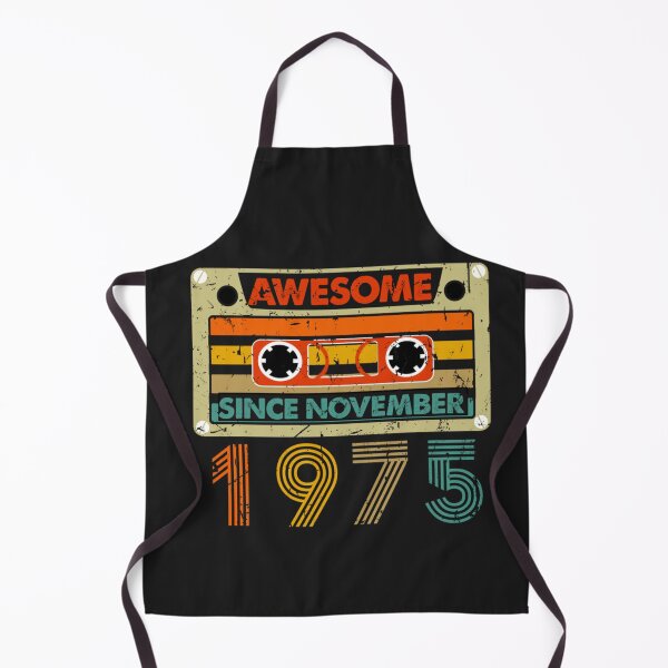 Item preview, Awesome Since november 1975 49 Years Old 49th Birthday Long Sleeve designed and sold by Adrian55vego.