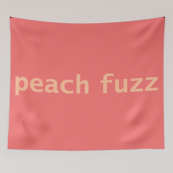 Item preview, Peach Fuzz Typography designed and sold by ellenhenry.
