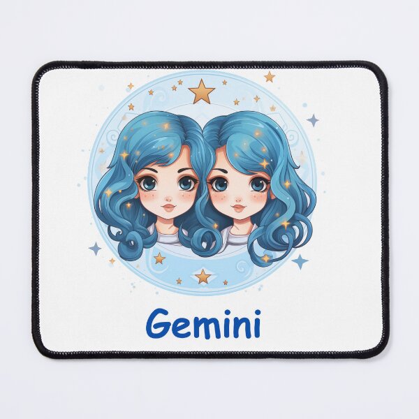 Item preview, Cute Zodiac sign Gemini designed and sold by OKOartspace.