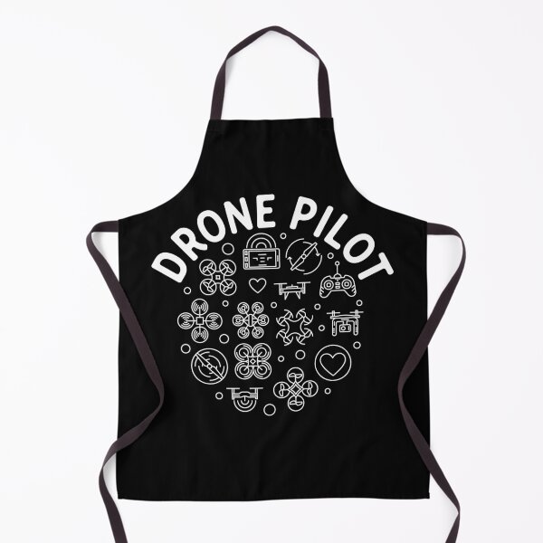 Item preview, Drone Pilot line circle shaped design for quadcopter pilots and geeks designed and sold by venomousvector.