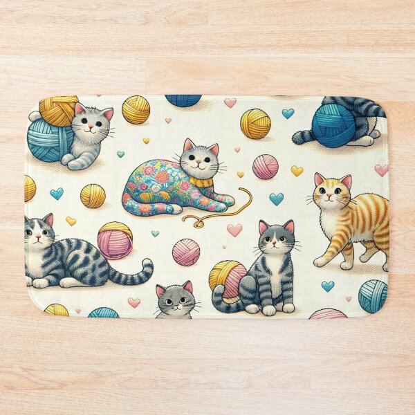 Item preview, Kittens Print - Chic Chat Créations Ref.079 designed and sold by ChicChat.