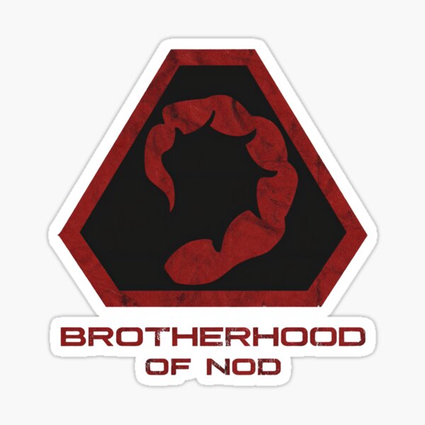 Item preview, Brotherhood of NOD - Command & Conquer RTS Strategy Game Design - Westwood Red Alert 90s Retro PC Gaming Gamer designed and sold by raretshirtsuk.